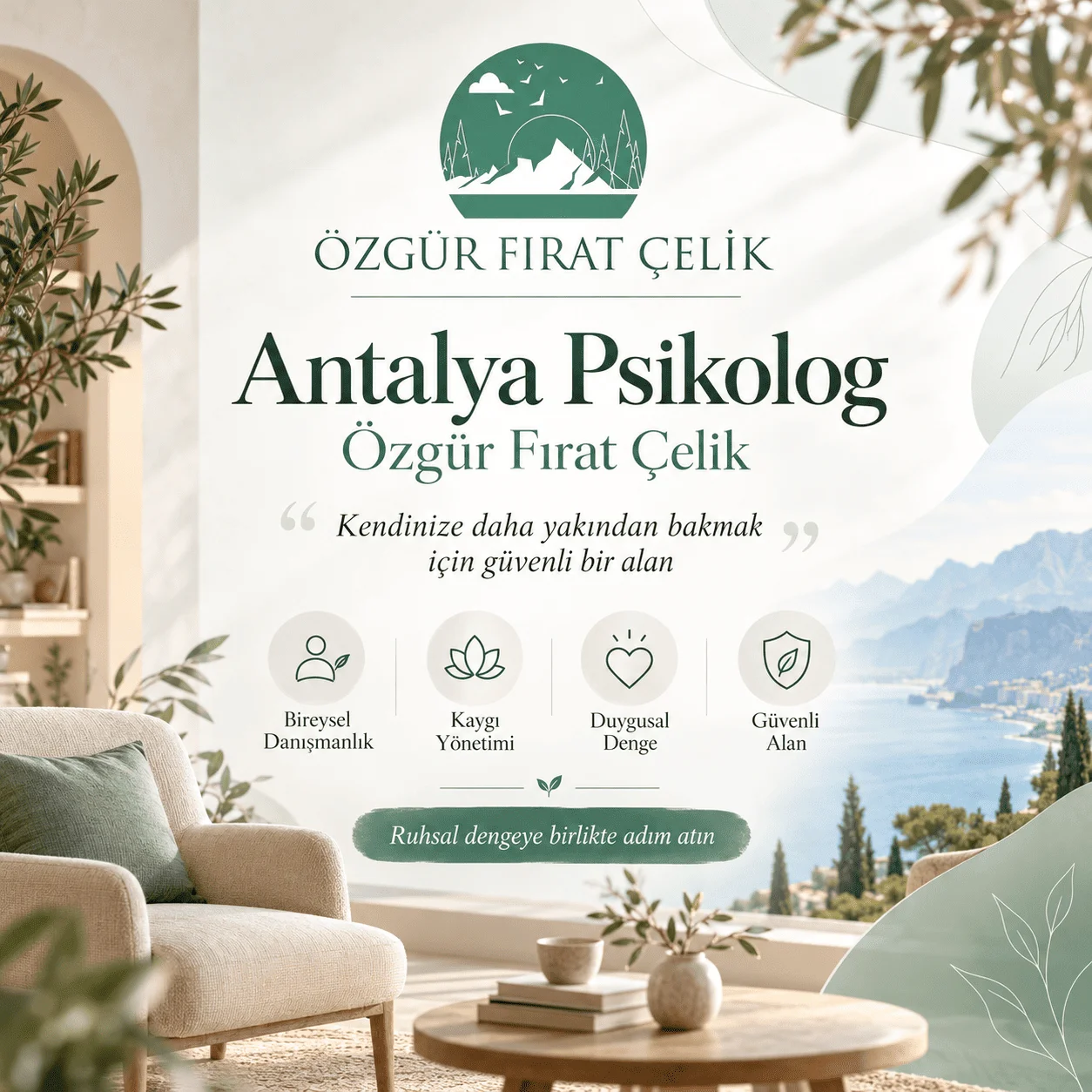 Antalya Psikolog Özgür Fırat Çelik